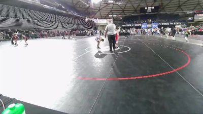 84 lbs Cons. Round 3 - Julian Tovar, Prosser Wrestling Academy vs Milo Dela Cruz, Kitsap Ironman Wrestling Club