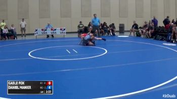 106 Round 2 Daniel Manier (Michigan 2) vs. Gable Fox (Iowa 2)