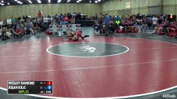 120 Round 2 Aslan Kilic (Georgia 1) vs. Wesley Dawkins (Nebraska 1)