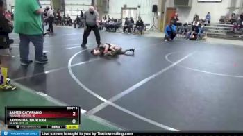 48 lbs Round 1 (8 Team) - James Catapano, Vougars Honors vs Javon Haliburton, 84 Athletes