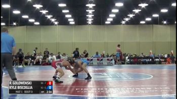 100 Round 2 Kyle Biscoglia (Iowa 1) vs. Rhett Golowenski (Oklahoma)