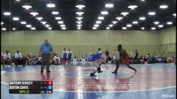 138 Round 3 Justin Davis (Colorado) vs. Antony Kinsey (Florida)