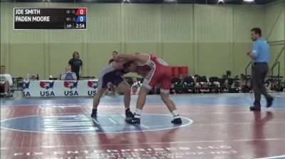 160lbs Match Paden Moore (Minnesota) vs. Joe Smith (Oklahoma)