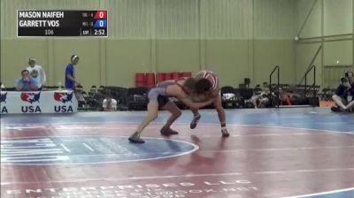 106lbs Match Garrett Vos (Minnesota) vs. Mason Naifeh (Oklahoma)