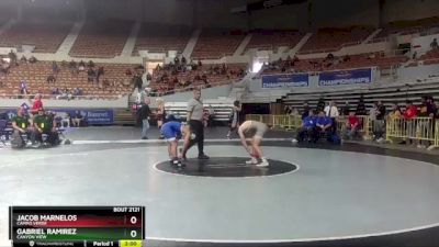 D2-120 lbs Quarterfinal - Gabriel Ramirez, Canyon View vs Jacob Marnelos, Campo Verde