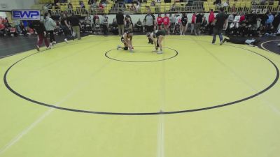 130 lbs Consi Of 8 #2 - JULIANA CERVANTES, Tahlequah Girls HS vs Kaylee Herd, Lebanon Girls HS