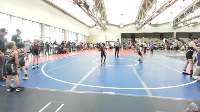 57 lbs Rr Rnd 1 - Logan Palermo, New England Gold vs Cameron Wallace, Warrior WC