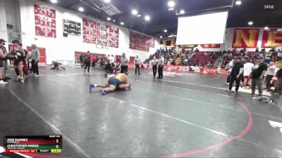 285 lbs Cons. Round 2 - Christopher Margis, Temescal Canyon vs Jose Ramirez, Montebello