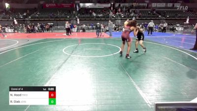 100 lbs Consi Of 4 - Nicholas Hood, Predators vs Roman Diab, Jersey 74