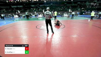 120 lbs Round Of 32 - Devin Deubel, Apex vs Rocco Graffeo, Bitetto Trained Wrestling