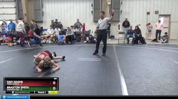 84 lbs Round 4 (8 Team) - Braxton Smith, Diamond Fish vs Sam Adams, Terps Xpress