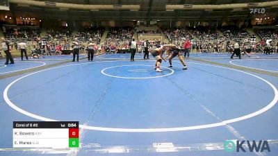 195 lbs Consi Of 8 #2 - Kj Bowers, Kiefer vs Elijah Mares, Elgin Wrestling