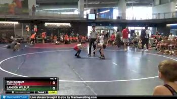 65 lbs Round 3 (10 Team) - Landon Wilbur, Predator Wrestling vs Max Ingram, Alpha Elite