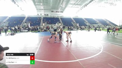 109 lbs Consolation - Solomon Williams, War vs Joseph Guillen, TUF CA Wrestling Academy