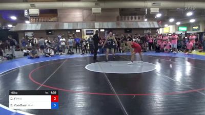 62 kg Semis - David Yi, Mad Cow Wrestling Club vs Ben VomBaur, Bear Cave Wrestling Club