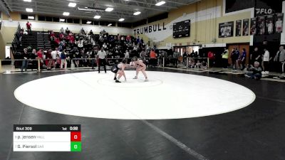 170 lbs Consi Of 8 #2 - Patrick Jensen, Hall vs Gavin Piersol, Darien