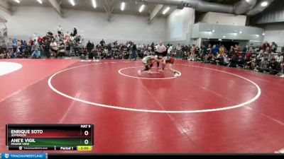 120 lbs Champ. Round 3 - Enrique Soto, Jefferson vs Ane`e Vigil, Prairie View