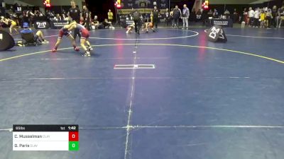 65 lbs Final - Crew Musselman, Claysburg-Kimmel vs Grayden Paris, Claysburg-Kimmel