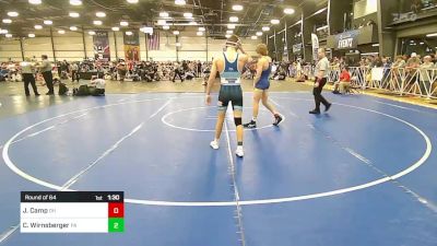 145 lbs Round Of 64 - Jeff Camp, OH vs Cade Wirnsberger, PA