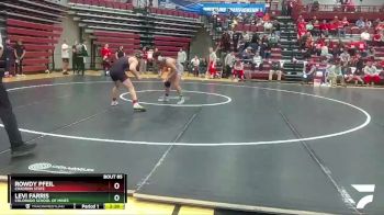 174 lbs Cons. Round 2 - Rowdy Pfeil, Chadron State vs Levi Farris, Colorado School Of Mines