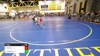 174B lbs Rr Rnd 2 - Colt Barley, Cornell vs Patrick Jackson, Lock Haven