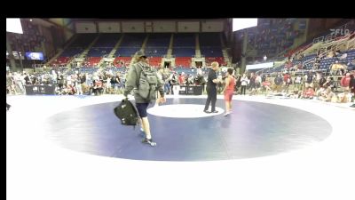 120 lbs Cons 64 #2 - Hector Perez, Oklahoma vs Cole Rogers, Montana