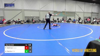 45 lbs Final - Paris Wellman, Mean Girls vs Annalise Garcia, Sisters On The Mat Pink