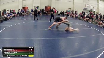 195 lbs Finals (8 Team) - Noah Ingle, Wyoming Renegades vs Meric Hagarty, Iowa USA Grey