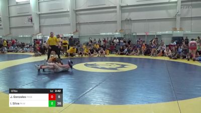 97 lbs Pools - Jordan Gonzales, Phoenix W.C. vs Isla Silva, PA West