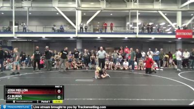 52 lbs Round 2 (8 Team) - CJ Burns, Ranger WC vs Josh Mellon, Roughhouse