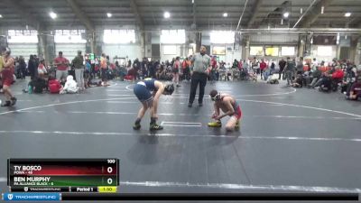 100 lbs Round 3 (6 Team) - Ty Bosco, POWA vs Ben Murphy, PA Alliance Black