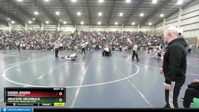 190 lbs Quarterfinal - Grayson Archibald, Champions Wrestling Club vs Soren Jensen, Gunnison Valley