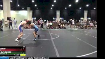 120 lbs Round 5 (8 Team) - Lucas Smith, CFWA vs Matthew Velasco, Deland Bulldogs