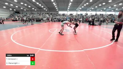 138 lbs Consi Of 32 #1 - Tyshawn Kirkland, NC vs Chaz Penwright, VA