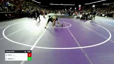 106 lbs Round Of 64 - Alijah Ortiz, Clovis North (CS) vs Clarence Moore, Branham (CC)