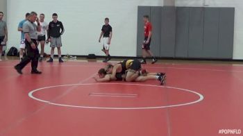 120lbs Match Jakob Camacho (Journeymen) vs. Kyle Gora (Smittys Barn)