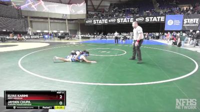 3A 106 lbs Cons. Round 4 - Elyas Karimi, Kent Meridian vs Jayden Chupa, Auburn Mountainview