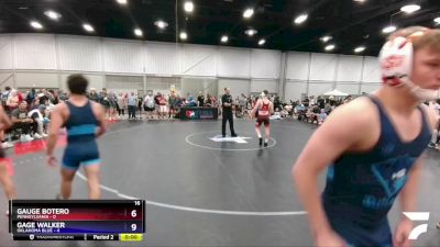 132 lbs Semis & 3rd Wb (16 Team) - Sam Herring, Pennsylvania vs Jayce Caviness, Oklahoma Blue