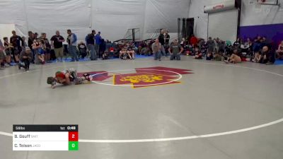 58 lbs Round Of 16 - Blake Gouff, Smithsburg vs Carson Tolson, Jacobus