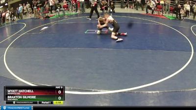 70 lbs Cons. Round 4 - Braxton Gilmore, Wolfpack vs Wyatt Hatchell, Wasatch WC