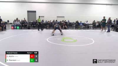 126 lbs Finals (2 Team) - Billy Townson, Poway vs Cannon Acklin, Kansas Marshals