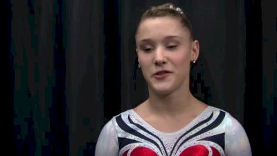 Madison Desch On Team Finals Competition