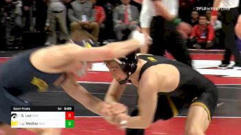 125 lbs Semifinal - Spencer Lee, Iowa vs Jack Medley, Michigan