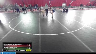 126 lbs 1st Place Match - Patrick Skrundz, B.A.M. Training Center vs Alexander Penzkover, LaCrosse Area Wrestlers