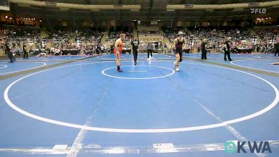 170 lbs Consi Of 8 #1 - Kaden Holladay, Wagoner Takedown Club vs Aven Black, Tonkawa Takedown Club