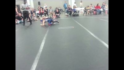 64 lbs Round 2 (3 Team) - Nicolas Borges, 84 Athletes vs LJ Slokovitz, Smithfield Youth Wrestling