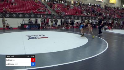 65 kg Rnd Of 64 - Evan Gosz, Illinois vs Jabari Hinson, Central Iowa Wrestling Club /Team Intensity