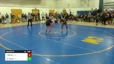 215 lbs Round Of 16 - Tyler Glover, Chartiers Valley vs Abrahm Taylor, Kiski Area