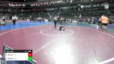 55 lbs Final - Chase Bruno, Byaa vs Giovanni Mazzio, Pride Wrestling