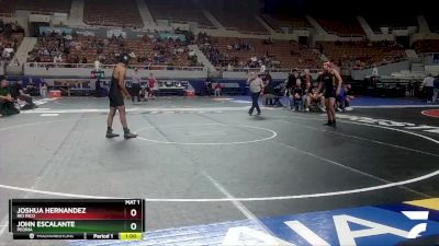 D3-138 lbs Cons. Round 1 - Joshua Hernandez, Rio Rico vs John Escalante, Peoria